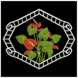 Anthurium 06(Lg) machine embroidery designs