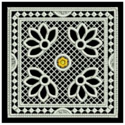 FSL Square Coasters 02 machine embroidery designs