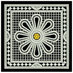 FSL Square Coasters 04 machine embroidery designs