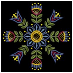 Jacobean Quilt Blocks 04(Lg)