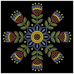Jacobean Quilt Blocks 06(Lg)