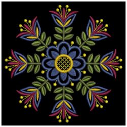 Jacobean Quilt Blocks 08(Lg)