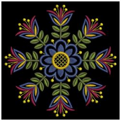 Jacobean Quilt Blocks 08(Md) machine embroidery designs