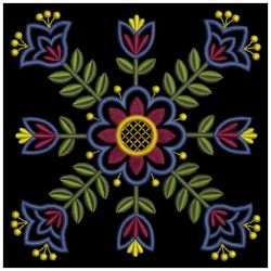 Jacobean Quilt Blocks 10(Sm) machine embroidery designs