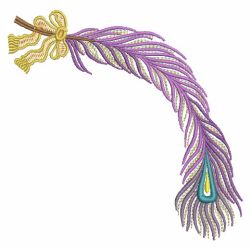Fancy Feathers 05(Sm) machine embroidery designs
