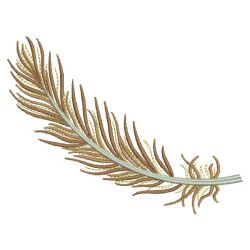 Fancy Feathers 10(Md) machine embroidery designs