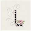 Cutwork Rose Monograms 12