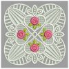 FSL Bullion Rose Doily 04