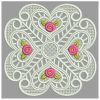 FSL Bullion Rose Doily 07