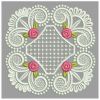 FSL Bullion Rose Doily 08