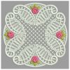 FSL Bullion Rose Doily 10