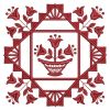 Redwork Jacobean Quilt 08(Sm)