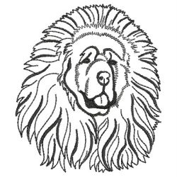 Dog Outlines 10(Sm)