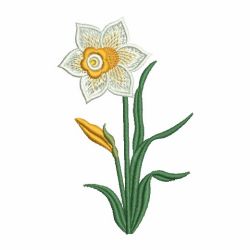 Daffodils 02(Lg) machine embroidery designs