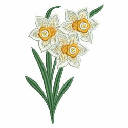 Daffodils 04(Sm) machine embroidery designs