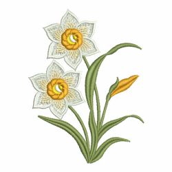 Daffodils 05(Md) machine embroidery designs