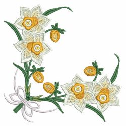 Daffodils 06(Lg) machine embroidery designs