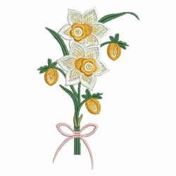 Daffodils 07(Lg) machine embroidery designs