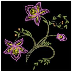 Jacobean Blooms 2(Sm) machine embroidery designs