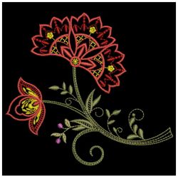 Jacobean Blooms 2 06(Lg) machine embroidery designs