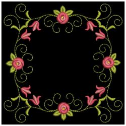 Heirloom Rose Quilt 01(Sm) machine embroidery designs