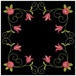 Heirloom Rose Quilt 03(Sm) machine embroidery designs