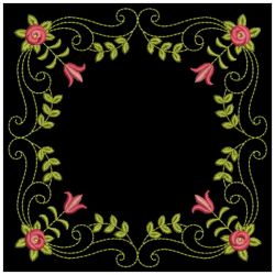 Heirloom Rose Quilt 09(Sm) machine embroidery designs