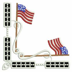 4th Of July Cutwork 03(Lg) machine embroidery designs