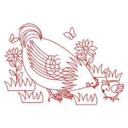 Redwork Chickens 07(Md)