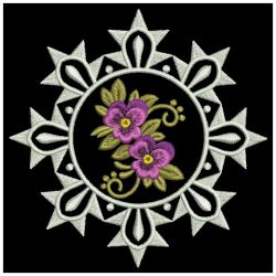Heirloom Floral Blocks(Md) machine embroidery designs