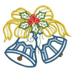 Christmas Bells 08 machine embroidery designs