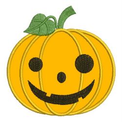Applique Halloween Pumpkin 03