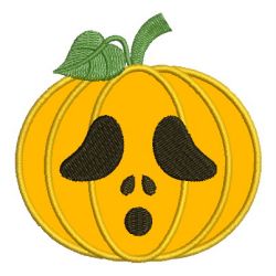 Applique Halloween Pumpkin 04