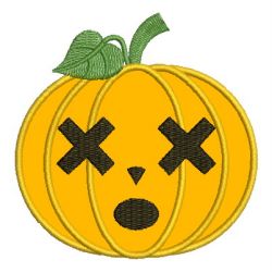 Applique Halloween Pumpkin 05
