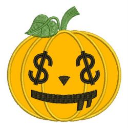 Applique Halloween Pumpkin 06