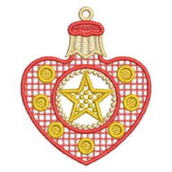 FSL Christmas Ornaments 5 machine embroidery designs