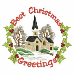 Christmas Greetings 01(Md) machine embroidery designs