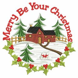 Christmas Greetings 03(Md) machine embroidery designs