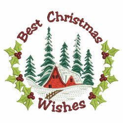 Christmas Greetings 04(Md) machine embroidery designs