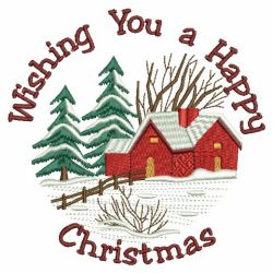 Christmas Greetings 05(Lg) machine embroidery designs