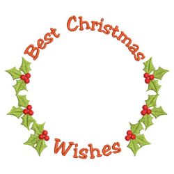 Christmas Greetings 09(Lg) machine embroidery designs