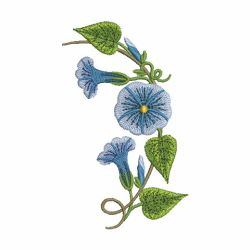 Morning Glory machine embroidery designs