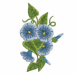 Morning Glory 05 machine embroidery designs