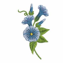 Morning Glory 12 machine embroidery designs