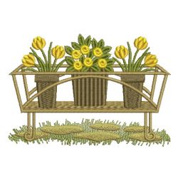 Garden Scenes machine embroidery designs