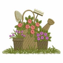 Garden Scenes 03 machine embroidery designs