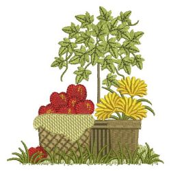 Garden Scenes 05 machine embroidery designs