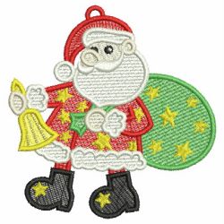 FSL Christmas Santa 03 machine embroidery designs