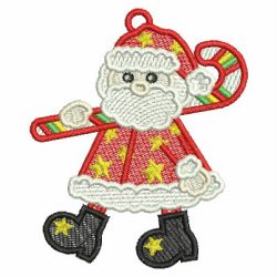 FSL Christmas Santa 09 machine embroidery designs