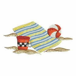 Beach Fun 10 machine embroidery designs